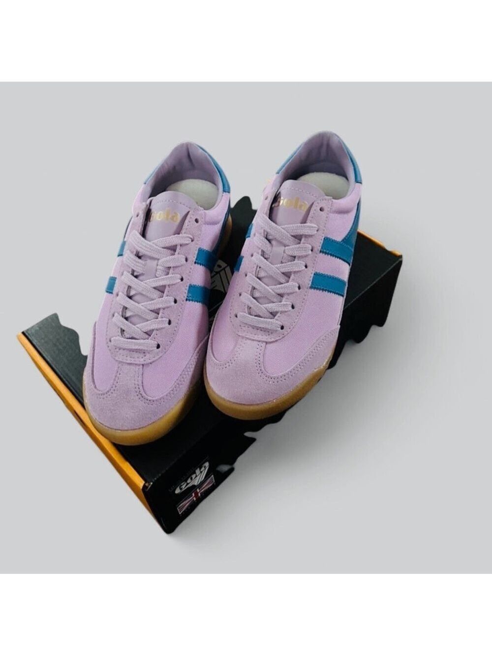 GOLA-Tornado Sneaker in Lilac & Santorini size 7.5 New - Picture 3 of 8